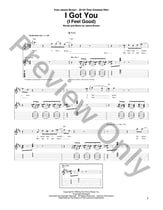 I Got You Guitar and Fretted sheet music cover